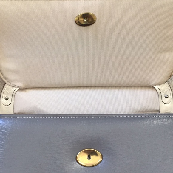 Vintage Grey Duchess Purse with Top Handle - Picture 8 of 11